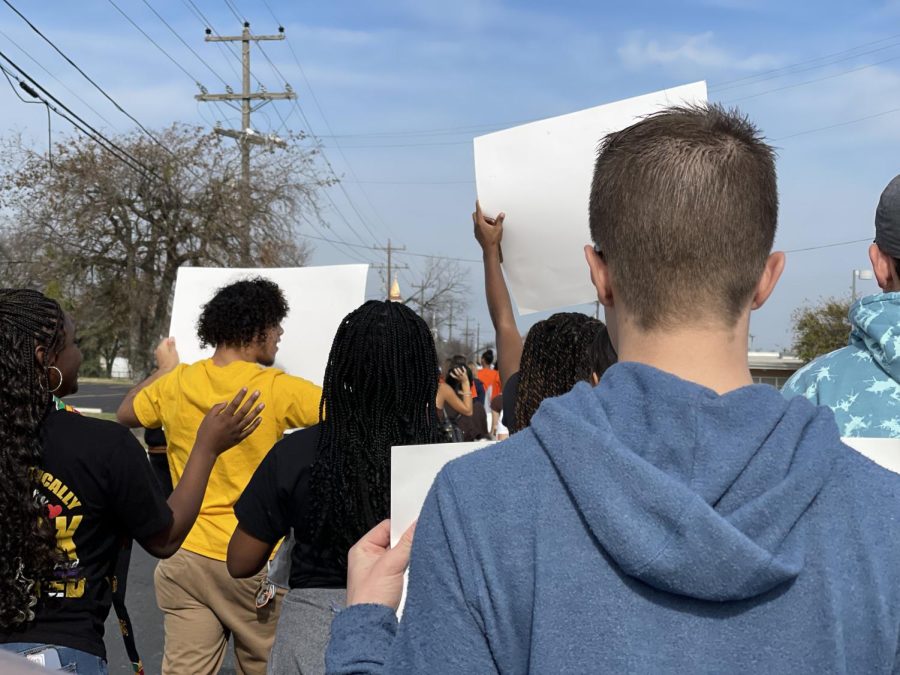 GHS’s Student-Led Communities Join Leander’s MLK Parade